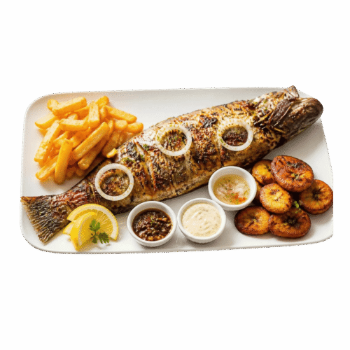 Poisson braisé
