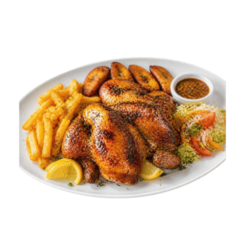 Poulet braisé